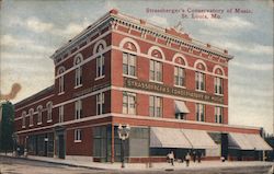 Strassberger's Conservatory of Music St. Louis, MO Postcard Postcard Postcard