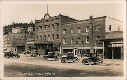 Street Scene, Sierra Tavern Truckee, CA Postcard Postcard Postcard