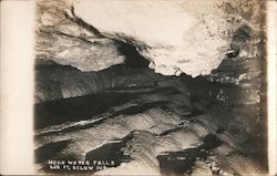 Head Water Falls 450 Ft. Below Surface Postcard