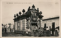 Fuente del Salto del Agua Mexico City, DF Postcard Postcard Postcard