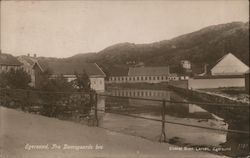 Damsgård Bridge Eigersund, Norway Postcard Postcard Postcard