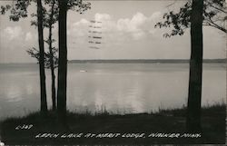 Leech Lake at Merit Lodge Postcard