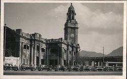 Kowloon Station, Railroad Depot Postcard