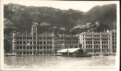 Queen's Building, Victoria Harbor Postcard