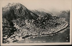 Bird-Eye's View Hong Kong Postcard Postcard Postcard