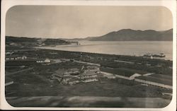 Bird's Eye View of U.S. Army General Hospital, Presidio San Francisco, CA Postcard Postcard Postcard