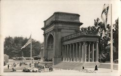 Band Stand Golden Gate Park Postcard