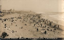 Cliff House Beach San Francisco, CA Postcard Postcard Postcard