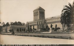 So. Museum Golden Gate Park Postcard