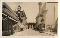 First Street Reno, NV Postcard Postcard Postcard