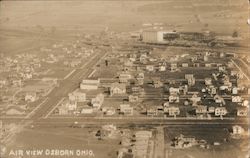 Air view Osborn Ohio Postcard Postcard Postcard