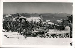 Upper terminal of the tramway, Skyway Timberline, OR Laurie Ann Postcard Postcard Postcard