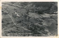 Ridgewood Ranch, The Home of Seabiscuit, Along the Redwood Highway Postcard