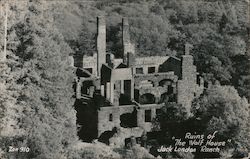 Ruins of "The Wolf House" Jack London Ranch Santa Rosa, CA Postcard Postcard Postcard