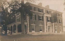 D.K.E. House, Amherst College Postcard