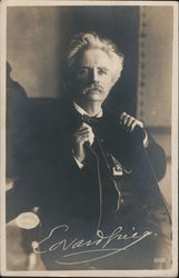 Edvard Grieg, Norwegian Composer and Pianist Composers Postcard Postcard Postcard