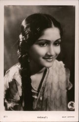 Vasanti, Ranjit Movietone Actresses Postcard Postcard Postcard