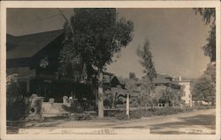 Claremont Inn, Pomona College California Postcard Postcard Postcard