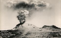 Mt. Lassen, The Only Active Volcano in America Postcard