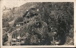 Rustic Inn or Hotel, Probably Sonoma County Postcard