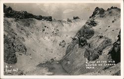 A Part of the Old Crater on Lassen Peak Postcard