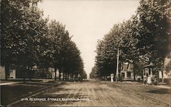 Tree Lined Residence Street Centralia, WA Postcard Postcard Postcard