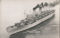 U.S.N.S. General W.H. Gordon, troop ship, steamer Steamers Postcard Postcard Postcard