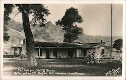 Col. Cody's Old TE Ranch. After which the Buffalo Bill Museum is patterned. Postcard