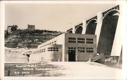 Power House, Grand River Dam Disney, OK Gibson Postcard Postcard Postcard