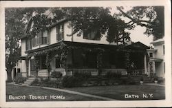 Bundy's Tourist House Postcard