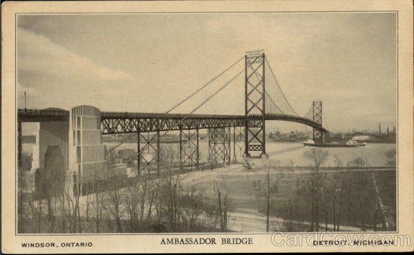 Ambassador Bridge Detroit, MI