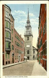 Old North Church Boston, MA Postcard Postcard