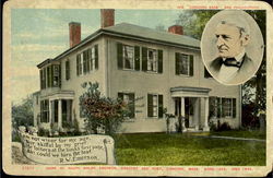 Home Of Ralph Waldo Emerson Postcard