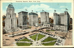 Pershing Square Postcard