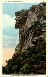 Old Man Of The Mountains, Franconia Notch Postcard