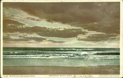 Where Sky And Ocean Meet Nantasket Beach, MA Postcard Postcard