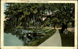 Lake Lucerne Orlando, FL Postcard Postcard