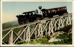 Jacoss Ladder To Tip Top House Postcard