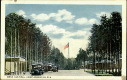 Base Hospital, Camp Johnston Carrabelle, FL Postcard Postcard