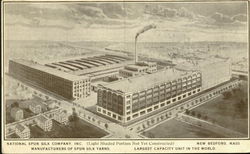 National Spun Silk Company Inc New Bedford, MA Postcard Postcard