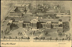 Henry Ford Hospital Postcard