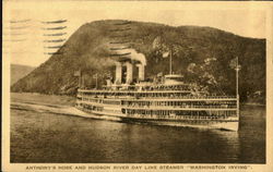 Anthony's Nose And Hudson River Day Line Steamer Postcard