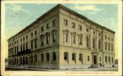 New England Conservatory Of Music Postcard