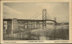 Ambassador Bridge Postcard