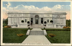 Memorial Art Gallery, University of Rochester Grounds Postcard