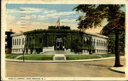 Public Library And New Old South Church Postcard