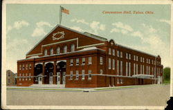 Convention Hall Tulsa, OK Postcard Postcard