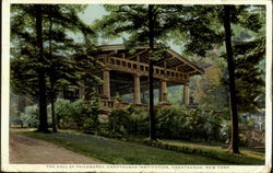 The Hall Of Philosophy , Chautauqua Institution Postcard