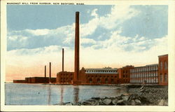 Manomet Mill From Harbor New Bedford, MA Postcard Postcard