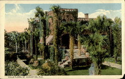 Villa Flora St. Augustine, FL Postcard Postcard